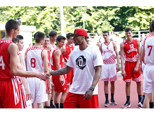 adidas D Rose Tour, Zagreb, Croatia, D Rose Court Dedication 2 adidas D Rose Tour, Zagreb, Croatia, D Rose Court Dedication 2