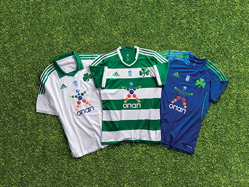 PAO FC 2013/14 - all jerseys PAO FC 2013/14 - all jerseys