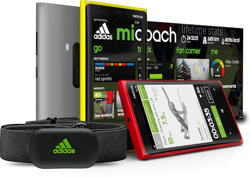 miCoach Windows Phone8 with HRM miCoach Windows Phone8 with HRM
