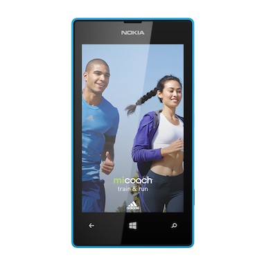 Nokia Lumia 520 with miCoach app Nokia Lumia 520 with miCoach app