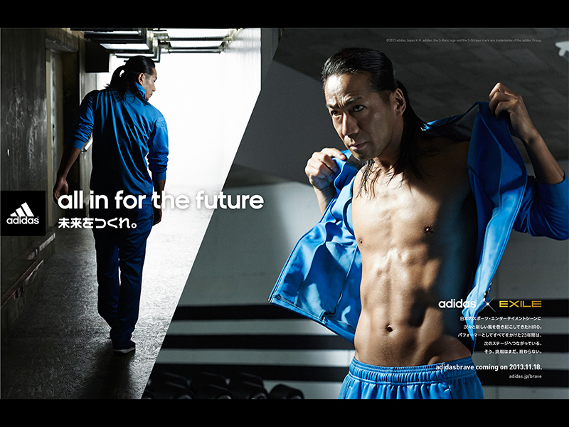 adidasbrave× EXILE HIRO adidasbrave× EXILE HIRO