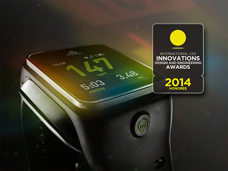adidas miCoach с две отличия на CES 2014 adidas miCoach с две отличия на CES 2014