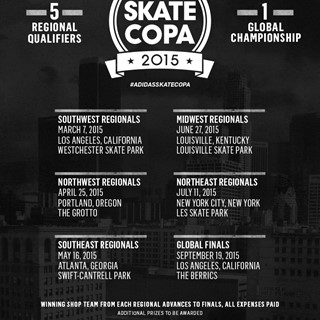 adidas® skateboarding Announces Skate Copa 2015