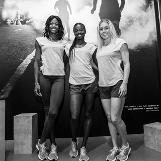 Shaunae Miller, Tori Bowie, Sally Pearson