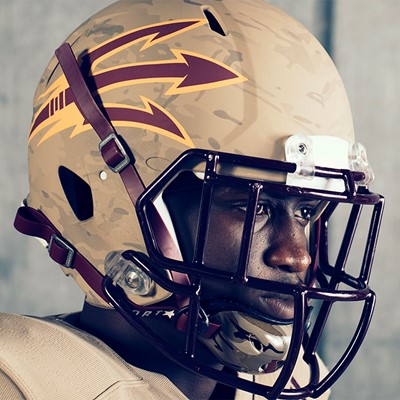 ASU x adidasFballUS Brotherhood Helmet 1