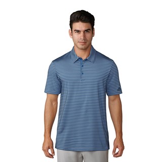 UP 2-color Stripe Polo ash blue trace royal