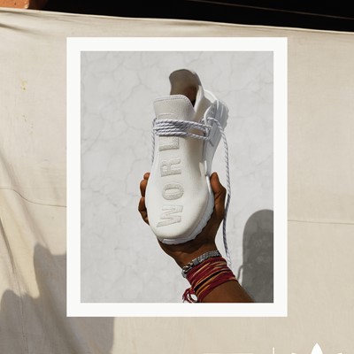 adidas Originals by Pharrell Williams Hu Holi Blank Canvas Collection