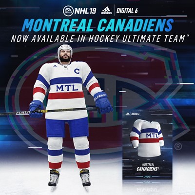 adidas Hockey x EA Digital6 Canadiens