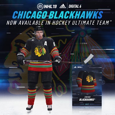 adidas Hockey x EA Digital6 Blackhawks