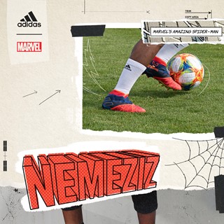 Soccer and Marvel reveal Marvel NEMEZIZ boot and AlphaBOOST shoe