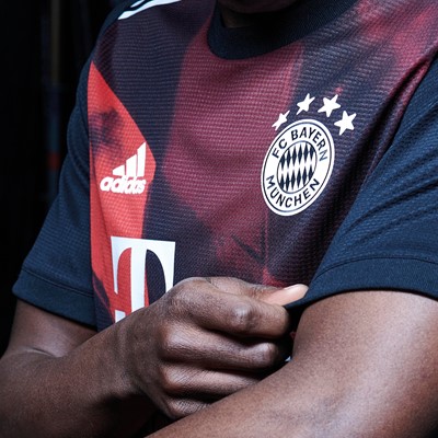 Men's adidas Black Bayern Munich 2020/21 Third Replica Jersey