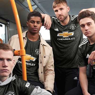 MENS TEAM WEARS MAN UNITED AWAY SHIRT