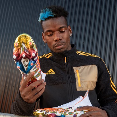 Paul Pogba launches first vegan Adidas football boot - Manchester