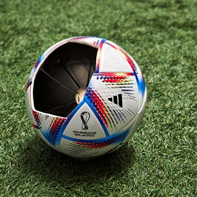 Tegenstrijdigheid Mauve leveren adidas reveals the first FIFA World Cup™ official match ball featuring  connected ball technology