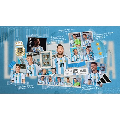 adidas Messi Film Collage English