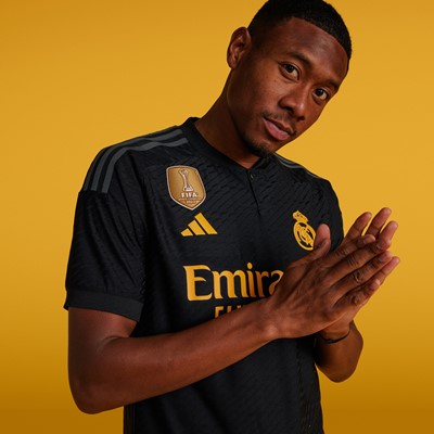 David Alaba adidas and Real Madrid New third kit for 2023 24 Season