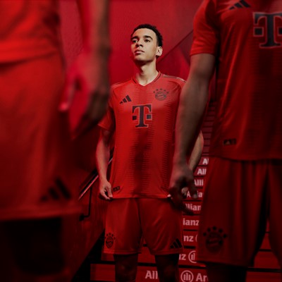 adidas and fc bayern m nchen unveil triple red 202425 home kit 5