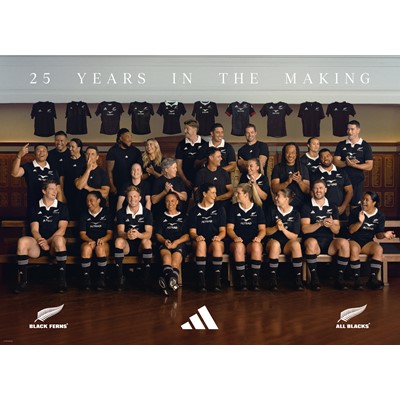 adidas and New Zealand Rugby Celebrate 25 Years of Rugby Partnership