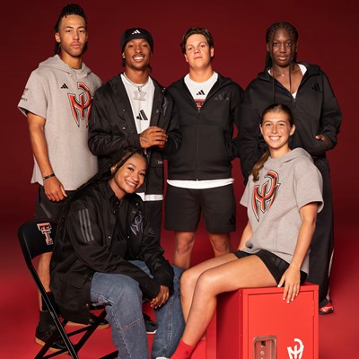 adidas signed six student athletes at Texas Tech University