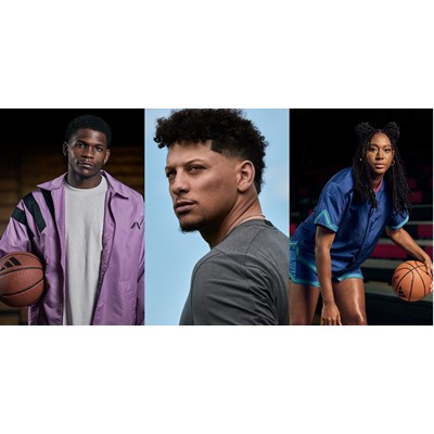 Iconic adidas Athletes Anthony Edwards Patrick Mahomes Aliyah Boston