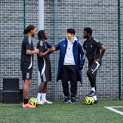 adidas icon son heung min surprises london youth football organisation to help players believe you got this 5