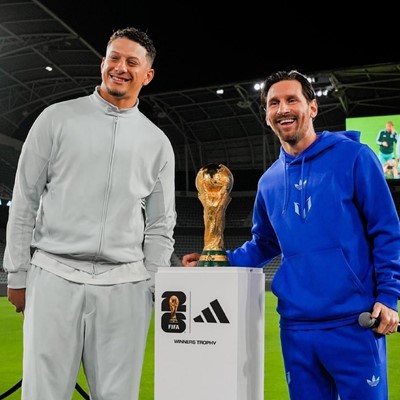 Lionel Messi and Patrick Mahomes in LA for FIFA World Cup 2026