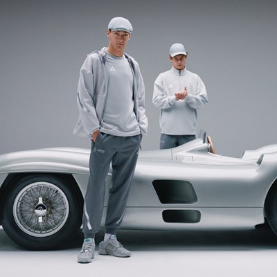 adidas Mercedes AMG PETRONAS F1 Team Launch Silver Arrows Collection