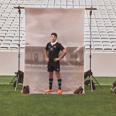 adidas Rugby All Blacks Jersey Launch 2025 Beauden Barrett