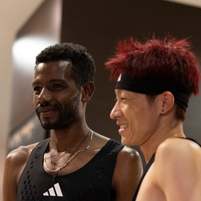 Chasing 100 Athletes Ketema Negasa Jo Fukuda