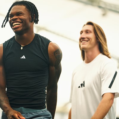 adidas Stars Travis Hunter and Trevor Lawrence