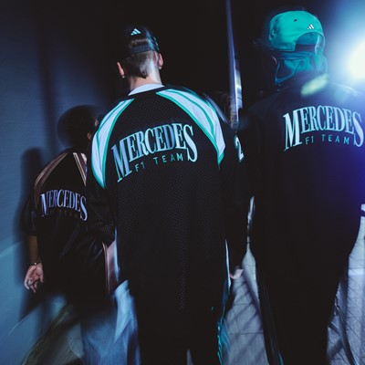 adidas x Mercedes AMG PETRONAS F1 Las Vegas Collection Group Shot