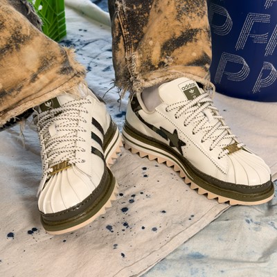 CLOT and BAPE Superstar by Edison Chen