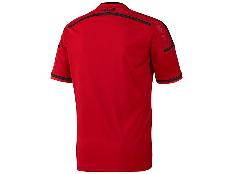 Bayer 04 Leverkusen Heimtrikot Rückseite Bayer 04 Leverkusen Heimtrikot Rückseite