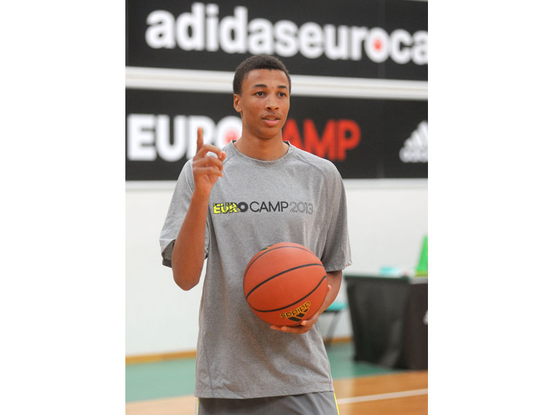 Dante Exum - adidas Eurocamp 2013 - Day 3 Dante Exum - adidas Eurocamp 2013 - Day 3