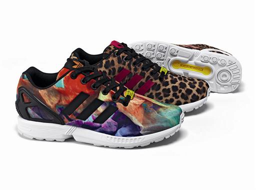 zx flux adidas print pack