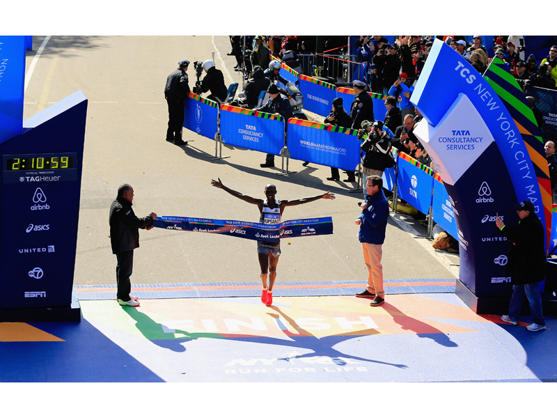 Kipsang Finish Line Kipsang Finish Line