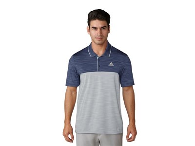 UP Heather blocked polo noble indigo grey