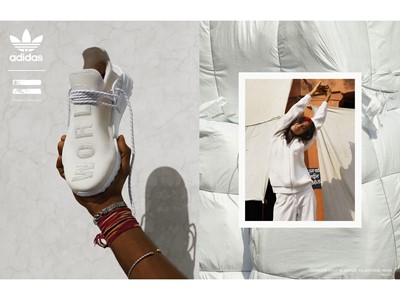 adidas Originals PHARRELL WILLIAMS Hu Holi Blank Canvas PR Horizontal NMD