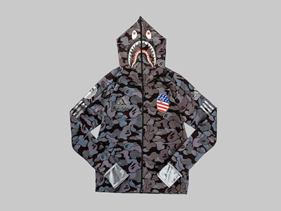 adidas & BAPE® Hoodie Black
