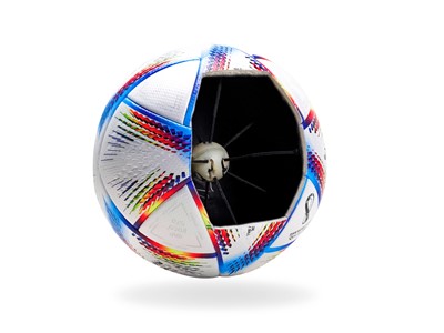 Al Rihla Official Match Ball feat - Connected Ball Technology