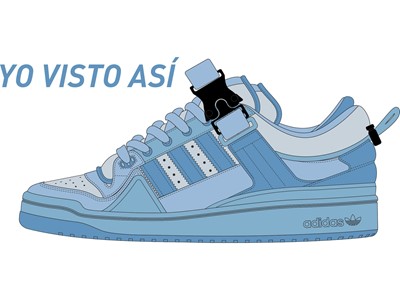 adidas x Bad Bunny - Side Lateral Left View