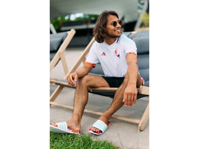 RBFA x Tomorrowland - away kit for the Belgian Red Devils