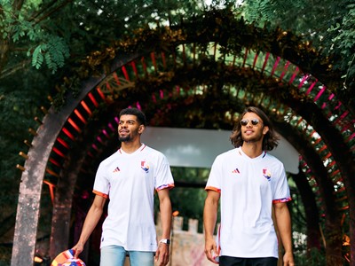 RBFA x Tomorrowland - away kit for the Belgian Red Devils