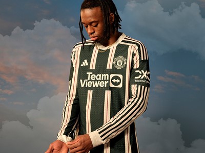 Manchester United Away Jersey 2023 24 Aaron Wan Bissaka