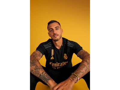 Joselu adidas and Real Madrid New third kit for 2023 24 Season