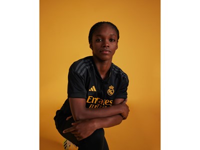 Linda Caicedo adidas and Real Madrid New third kit for 2023 24 Season