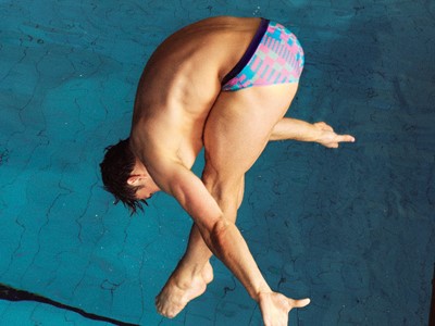 最新作，豊富な 競パン 競泳水着 adidas x Tom Daley M/Lサイズ(36