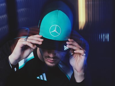 adidas x Mercedes AMG PETRONAS F1 Las Vegas Collection Key Look
