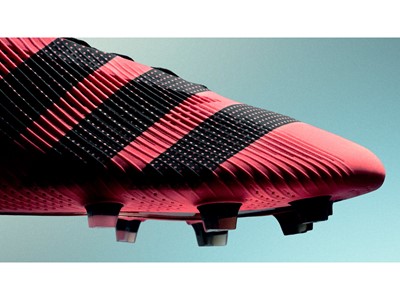 Football boot under Project R A P Radical Athlete Perception platform