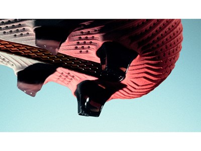 Football boot under Project R A P Radical Athlete Perception platform